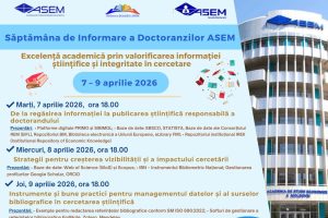 Saptamana de Informare a Doctoranzilor ASEM